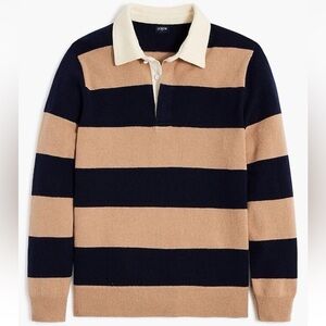 J. Crew Rugby Polo Sweater, Men’s XL, Wool